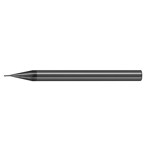 極細微粒碳化鎢端銑刀-微小徑二刃<br>Ultra Micro Grain Carbide Micro Diameter End Mills - 2 Flute