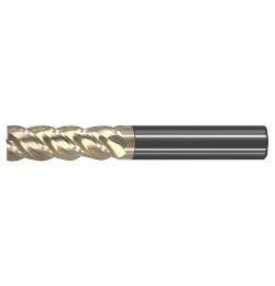 超微粒碳化鎢高效能端銑刀 - 不鏽鋼專用四刃<br>Micro Grain Carbide Stainless Steel End Mills - 4 Flute