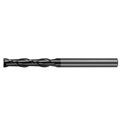 超微粒碳化鎢端銑刀- 長刃型二刃<br>Micro Grain Carbide Long Flute End Mills - 2 Flute