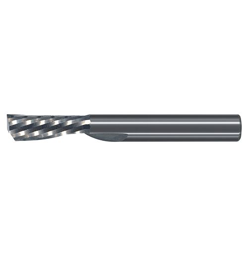 超微粒碳化鎢塑膠加工專用端銑刀- 標準型單刃<br>Micro Grain Carbide Plastic End Mills - Single Flute