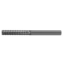 極細微粒碳化鎢高硬度專用端銑刀-長刃型六刃<br>Ultra Micro Grain Carbide Square Type Long Flute End Mills For Hard Stell- 6 Flute